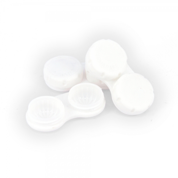Contact Lens Casing WHITE